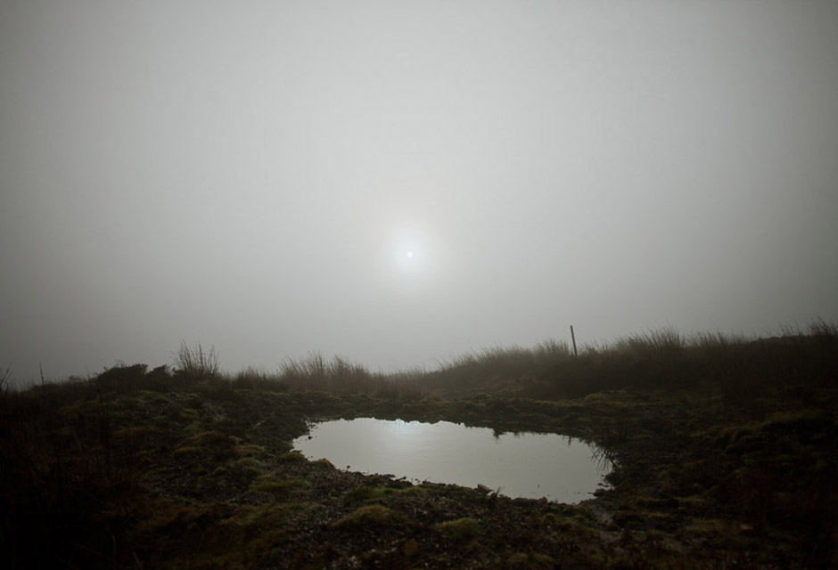 rising sun in mid winter